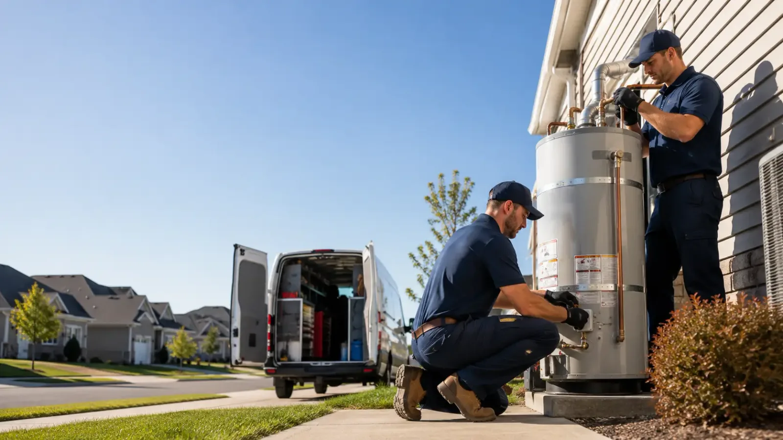 Water Heater Installation in Wellington, IL